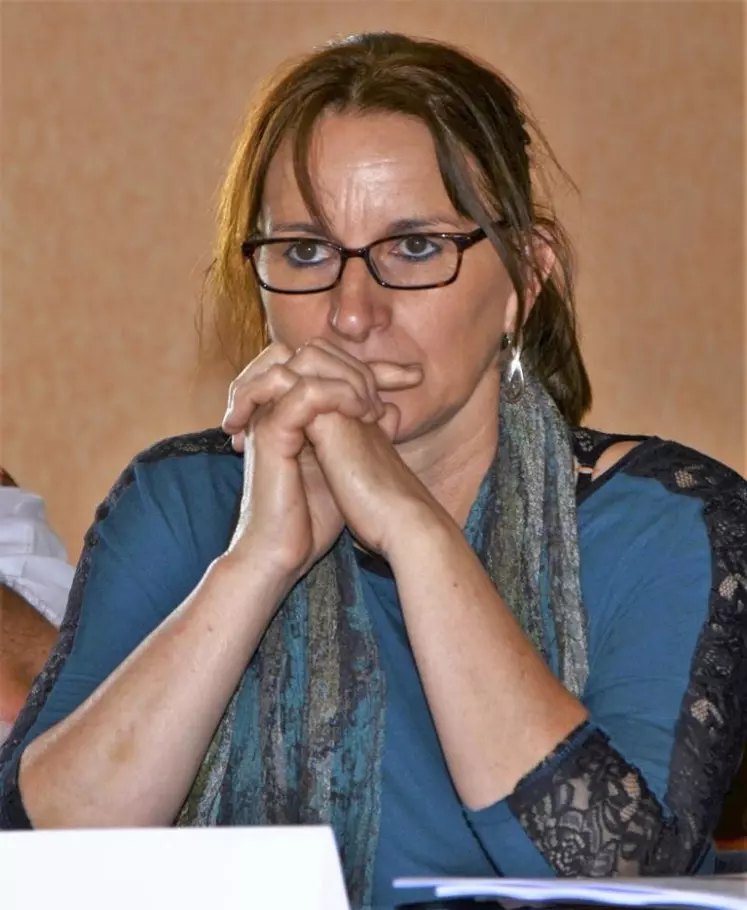 Michèle Boudoin, présidente de la fédération nationale ovine.