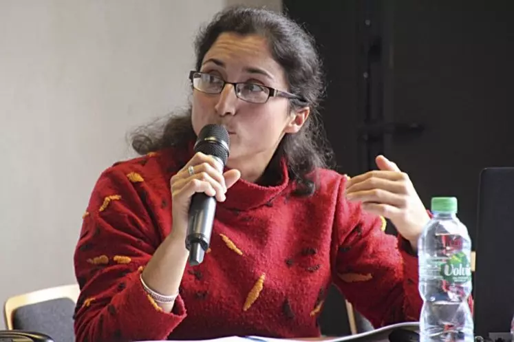 Myriam Ennifar, chargée d'étude de la filière bovine à FranceAgrimer.