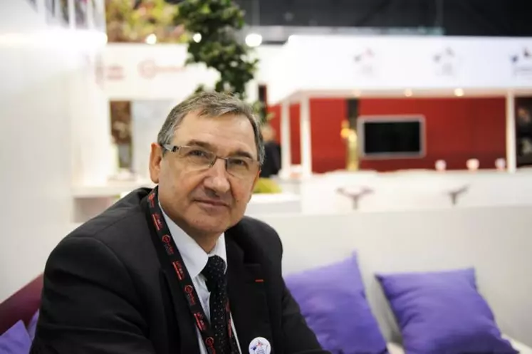 Jean-Pierre Fleury au salon de l'agriculture 2014 à Paris