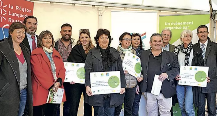 À l’occasion de la manifestation, la chambre régionale d’agriculture a remis les prix Défi terroirs 2015. Le drive-fermier Lozère Hérault a été récompensé dans la catégorie projet collectif.