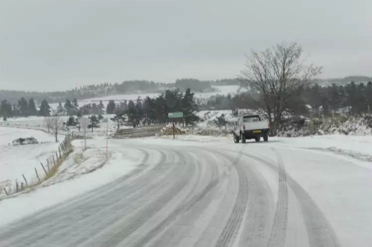 Savoir s'adapter aux conditions de la route...