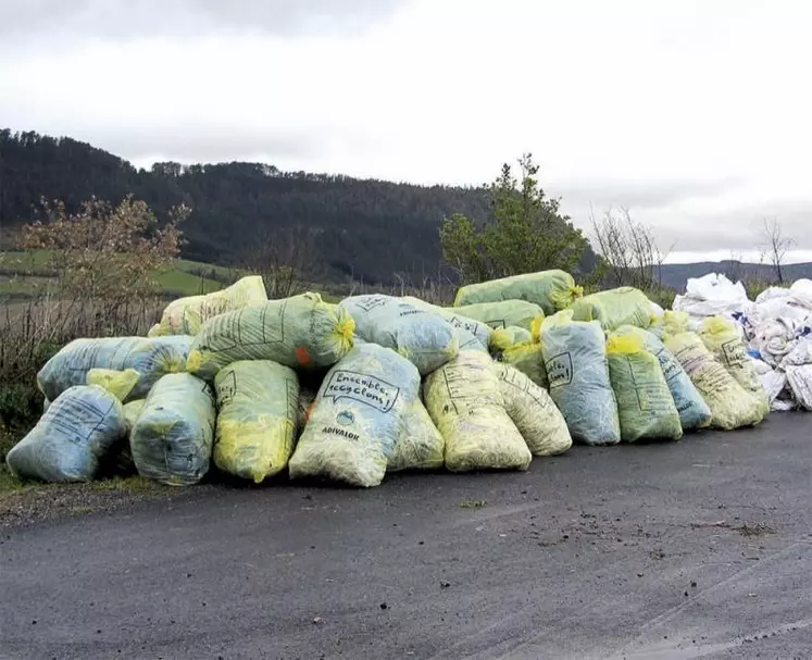 La collecte des plastiques agricoles usagés aura bien lieu cet automne en Lozère.
