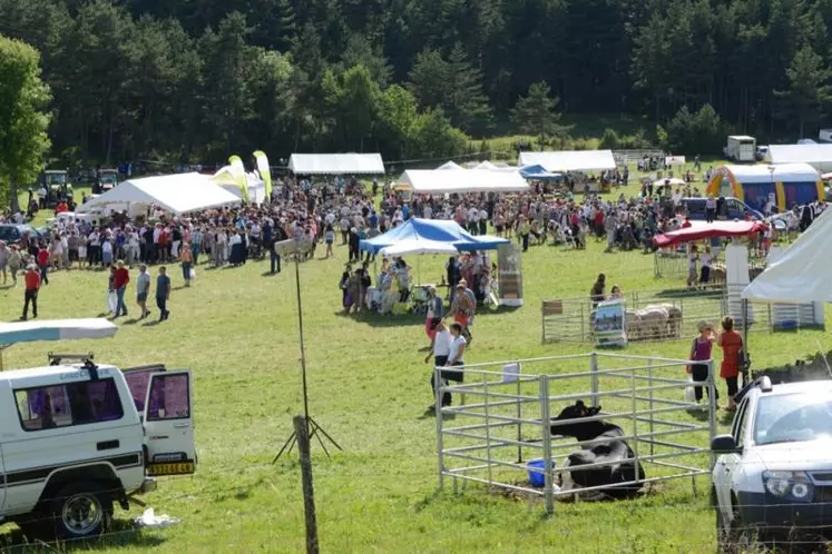 Près de 10000 visiteurs sont passés à la fête ce dimanche 27 juillet.