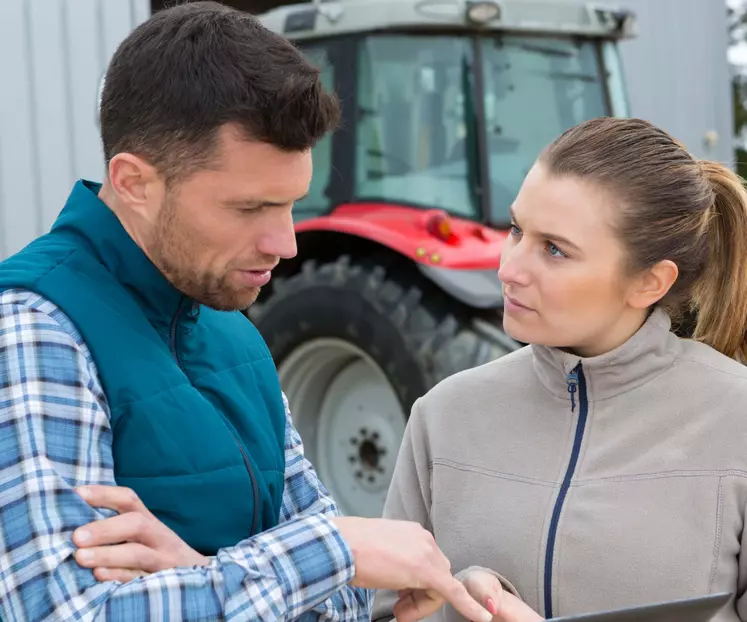 Le service de remplacement permet aux agriculteurs de suivre une formation ou autre.