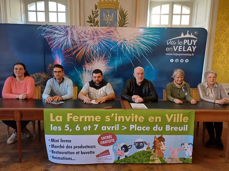 L'événement a été présenté le 22 mars en mairie du Puy.