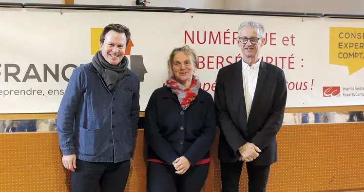 Nicolas Arpagian, Patricia Granat et Denis Laporte