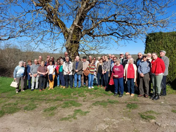 Photo de groupe de l'Amoma de la Creuse à Lavaveix-les-Mines.