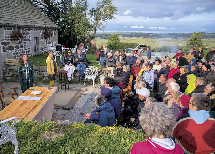 Conférence de presse pour le lancement des nuits des burons