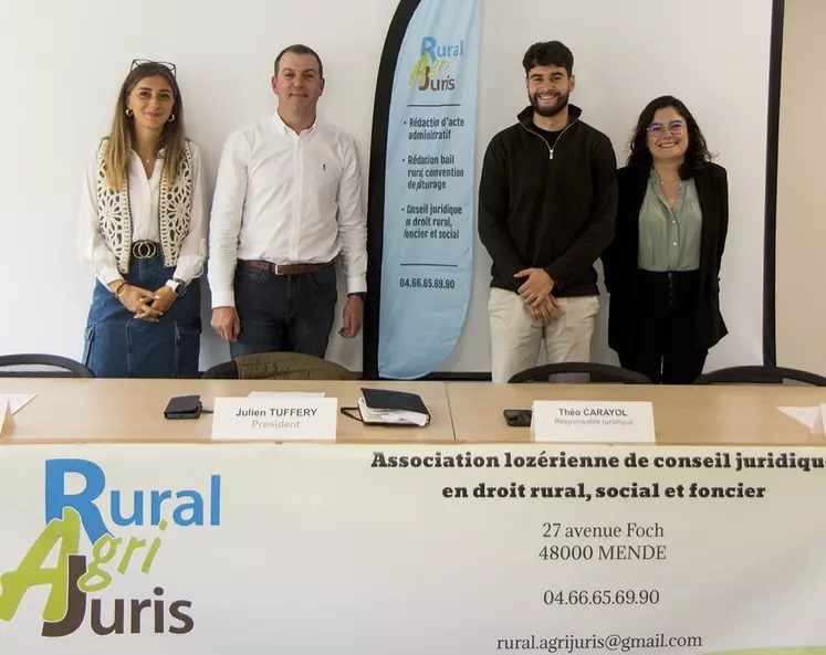 L'équipe d'Agri-juris au service des agriculteurs et des collectivités locales