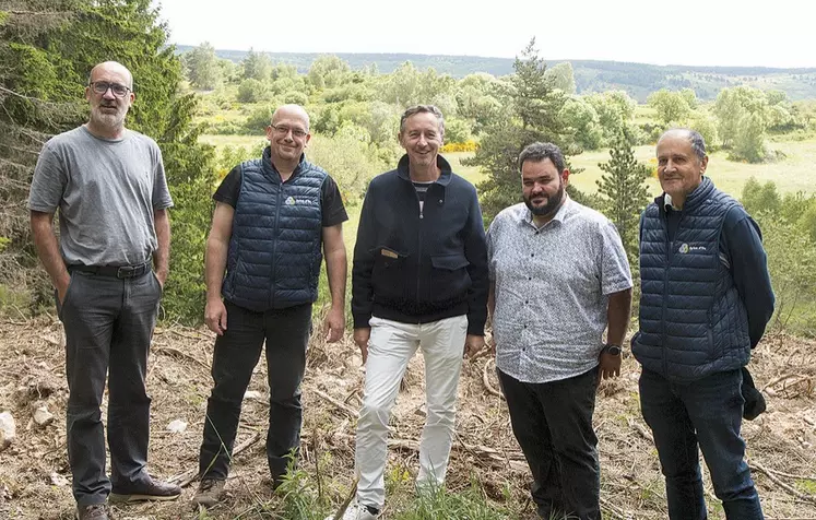 La coopérative de la forêt privée Gard et Lozère, les entreprises Absoluwood et Digitalyz, ainsi que l’office de tourisme de Mende au Redoundel