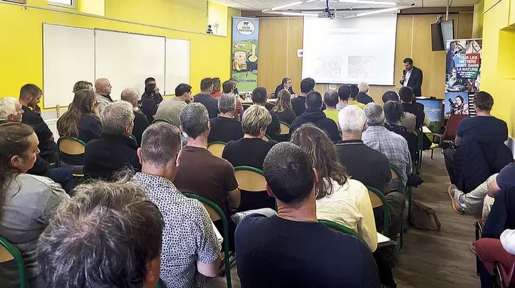 L'assemblée générale de la coopérative Jeune montagne au lycée agricole de Saint-Chély-d'Apcher