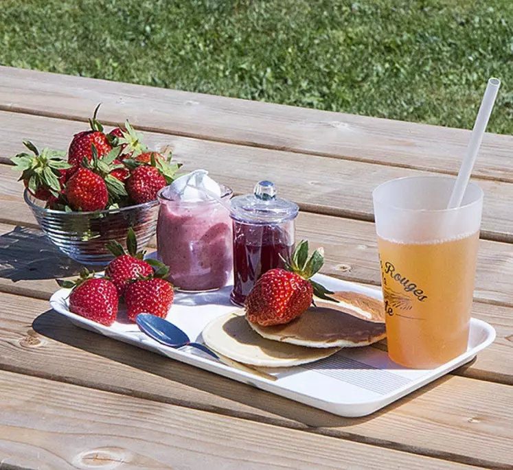 Le goûter à la ferme