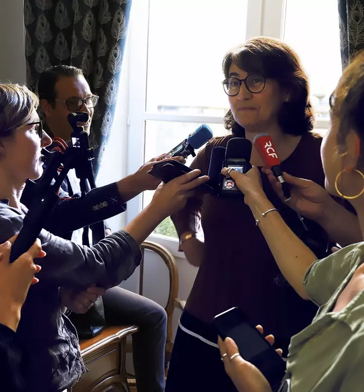 Sophie Pantel, élue députée de la circonscription de la Lozère