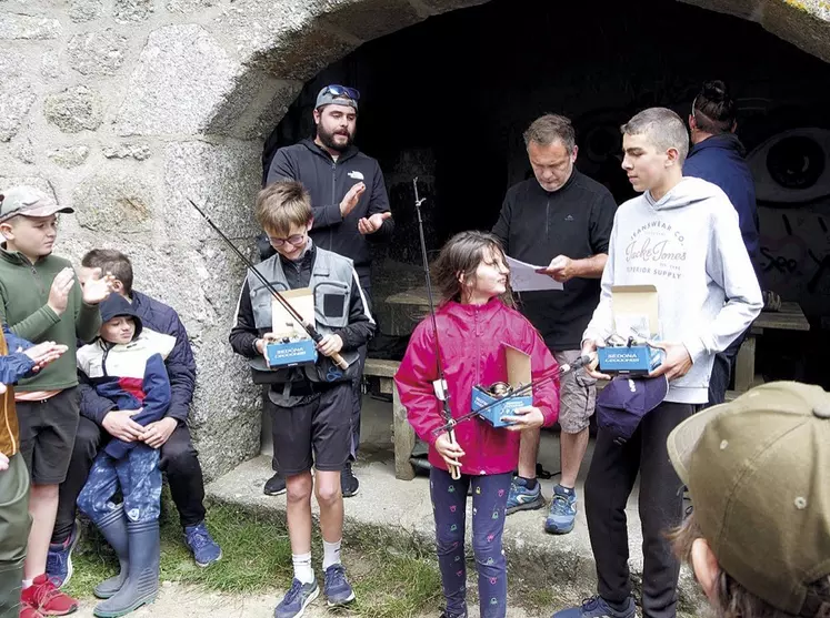 Une matinée bien remplie pour les élèves des écoles de pêche du département
