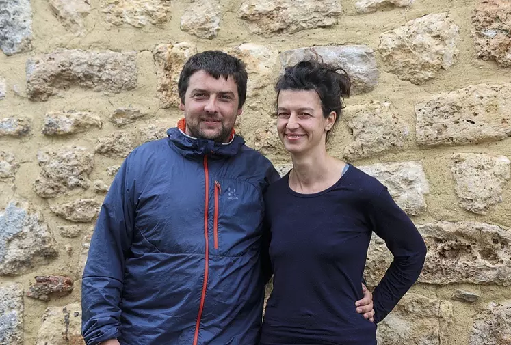 Eva Moreau et Julien Sardenne ont repris la ferme familiale