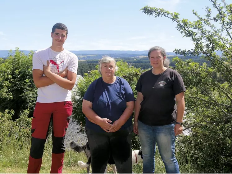 Romain Breguiboul, Nicole Poulalion, Christine Poulalion