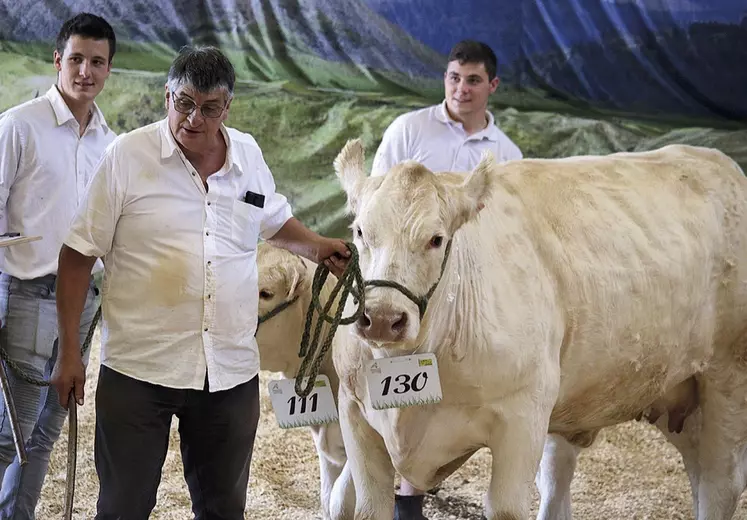 Le concours Qualiviande qui a eu lieu à la grande halle d'Aumont-Aubrac