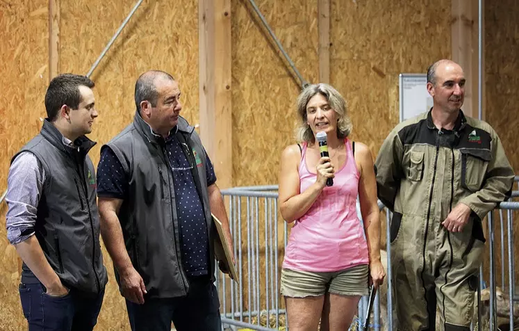 Le concours Qualiviande qui a eu lieu à la grande halle d'Aumont-Aubrac