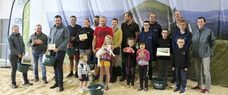 Le concours Qualiviande qui a eu lieu à la grande halle d'Aumont-Aubrac