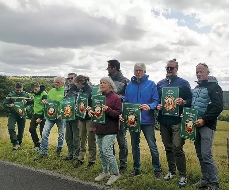 La conférence de presse de dévoilement des affiches de la campagne de communication