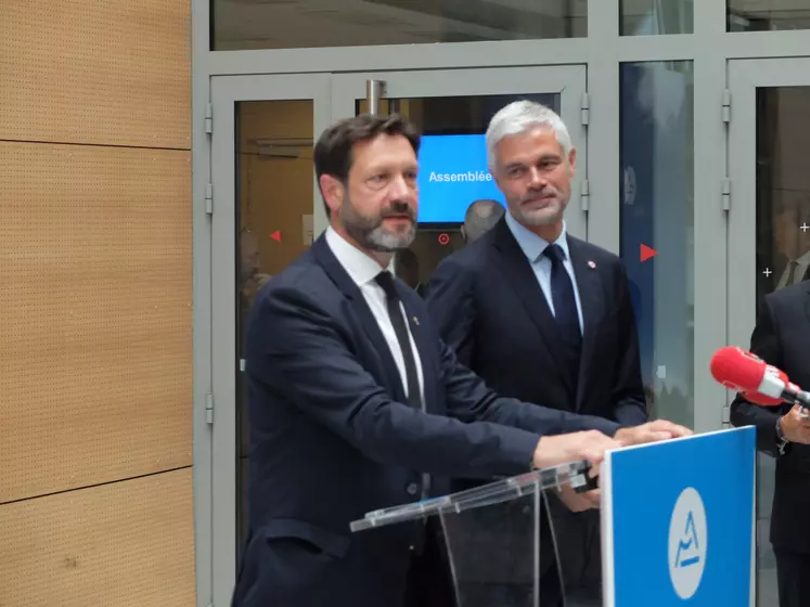 Fabrice Pannekoucke a été élu président du Conseil régional d'Auvergne Rhône-Alpes. Il succède à Laurent Wauquiez.