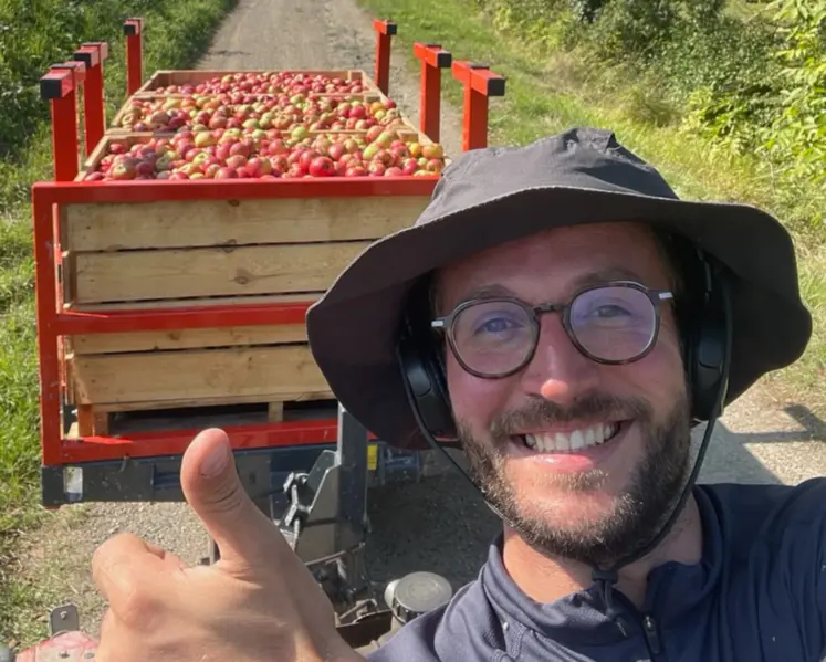 photo de nicolas obin ingénieur reconverti dans l'agriculture