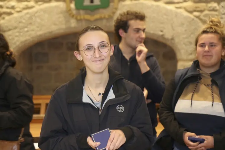 Les élèves primés lors de ce concours départemental de pointage