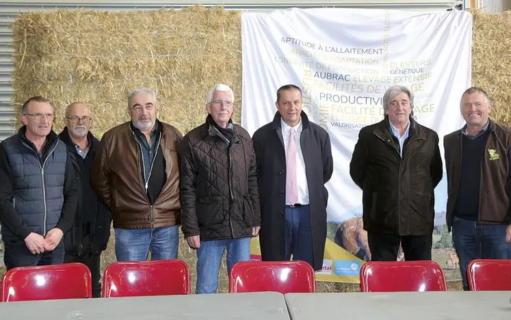 La sélection Aubrac à la grande halle d'Aumont-Aubrac