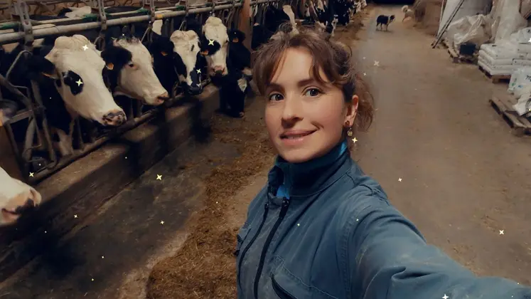 "Selon moi, la chambre d'agriculture doit porter un modèle qui tient compte en premier lieu de l'agriculteur(trice), de ses choix, ses envies, ses compétences et veiller à ce que son projet soit en accord avec le territoire concer-né" : Laurine Rousset. 