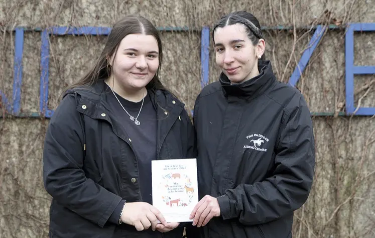 Manon Pons et Léane Coudère
