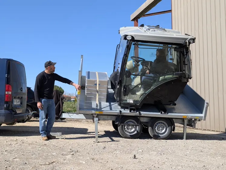 simulateur renversement tracteur MSA auvergne sécurité