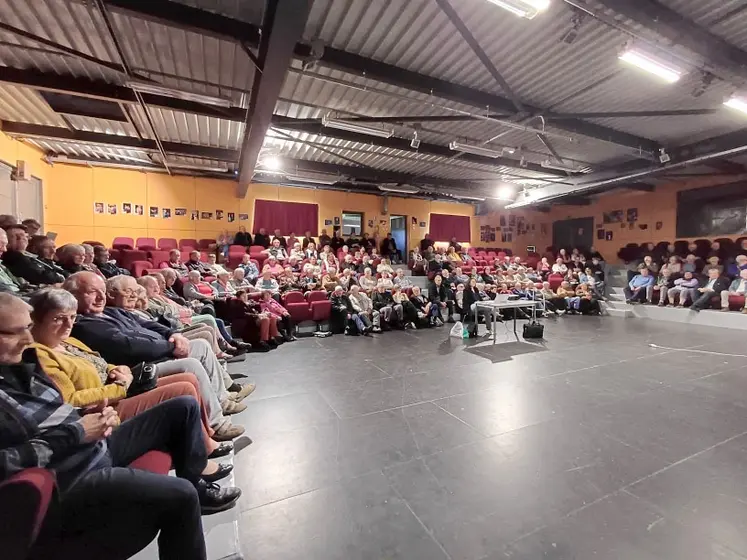 150 anciens exploitants ont assisté à l'assemblée générale de leur section le 16 mai à St Paulien.