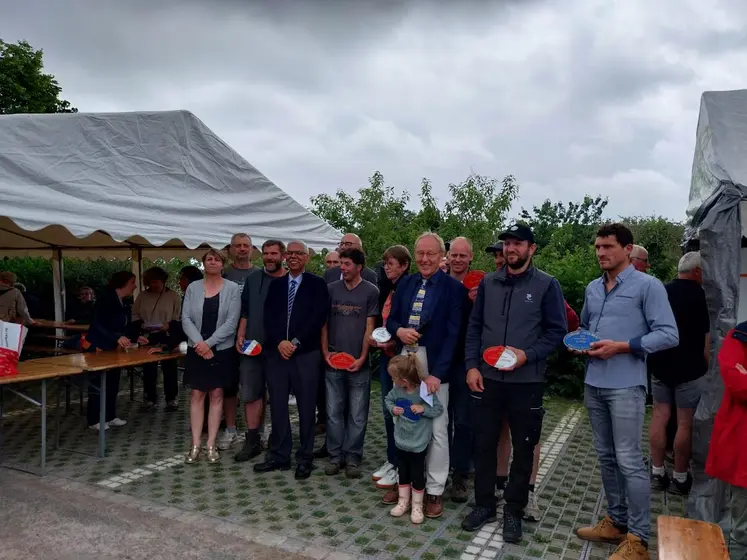 Remise de prix en extérieur
