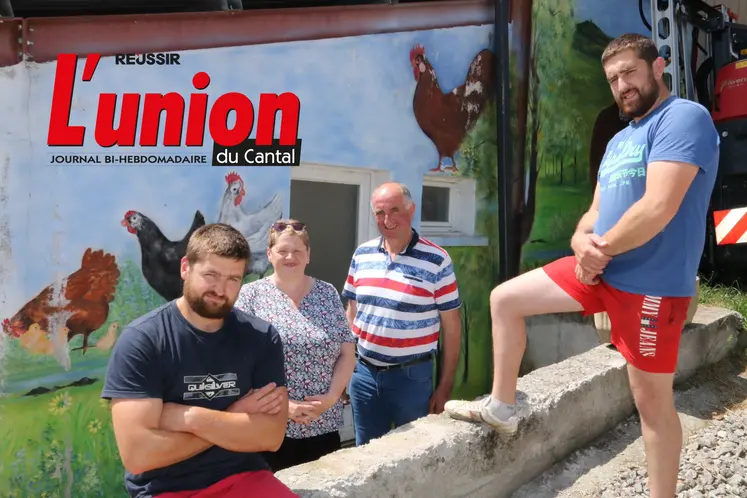 les quatre personnes de la famile Soule