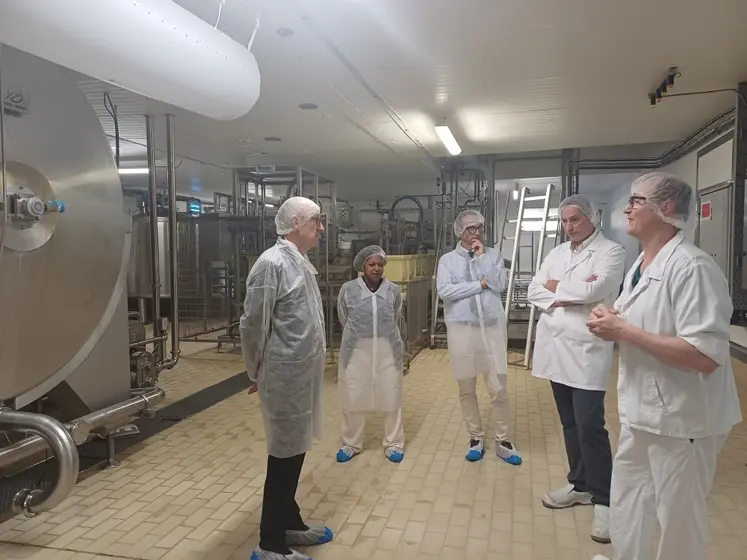 Une rencontre avec les représentants de l’état pour faire le point sur le fonctionnement de l’entreprise.