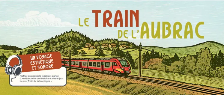 Le train de l'Aubrac.