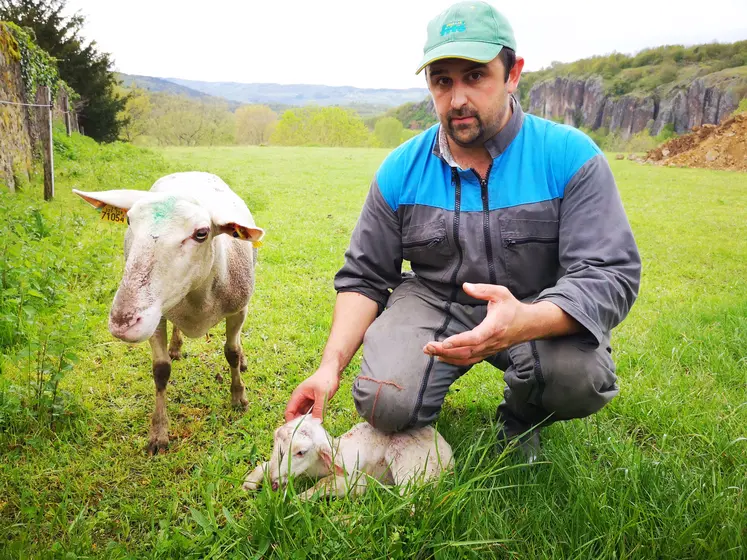 Producteur de la Ferme du Blot.