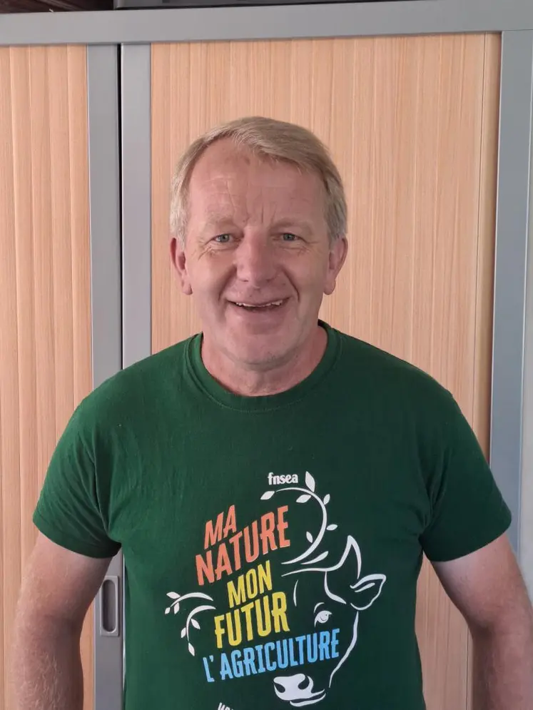 Luc Smessaert est agriculteur dans l'Oise.