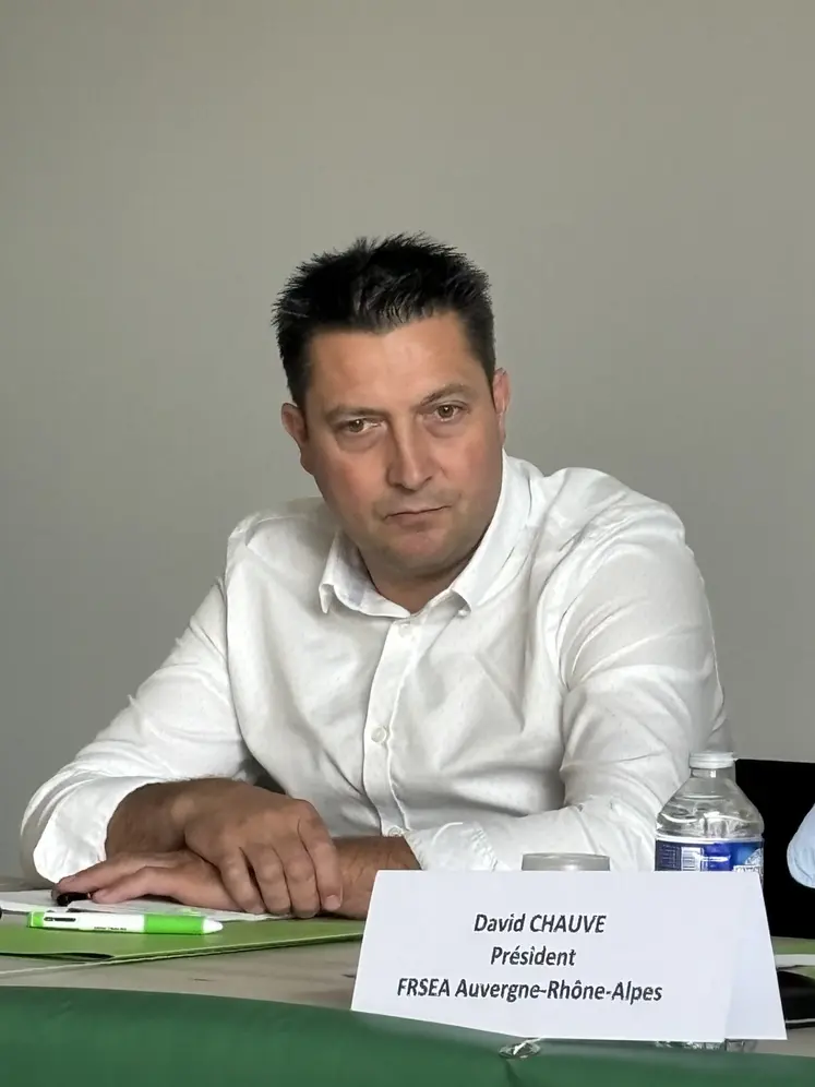 Christophe Chambon, secrétaire général adjoint de la FNSEA.