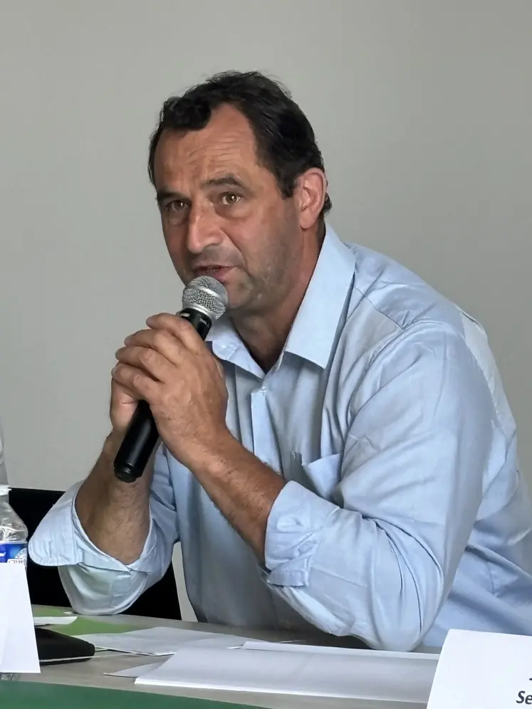 David Chauve, président de la FRSEA Auvergne-Rhône-Alpes.