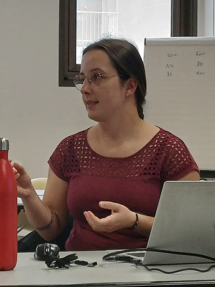 Louise Icard, chargée de Développement et Communication au sein du GDS 43.