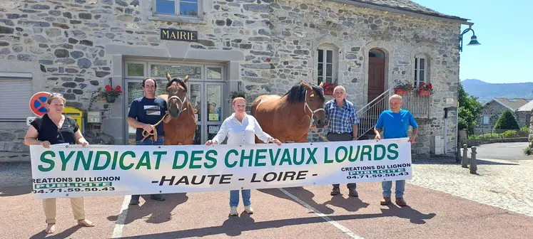Le Concours départemental de chevaux lourds aura lieu à Araules au coeur du bourg.