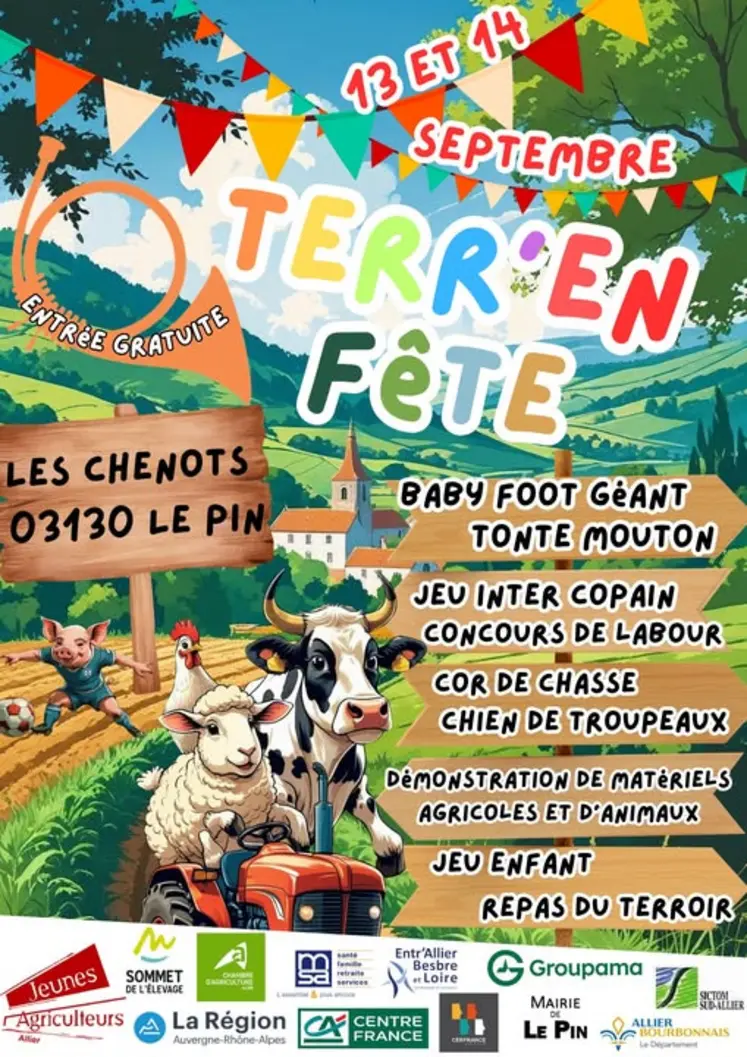 Affiche de Terr'en Fête 2025