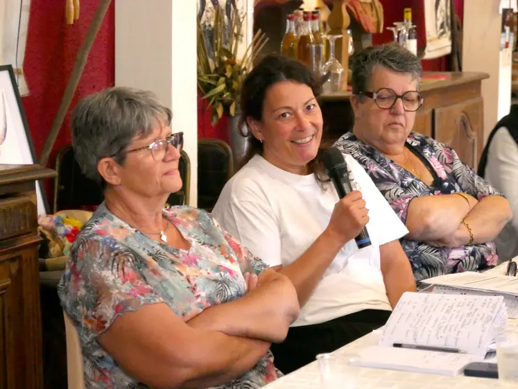 Pascale Durudaud et Anne-Sophie Belz-Barral.