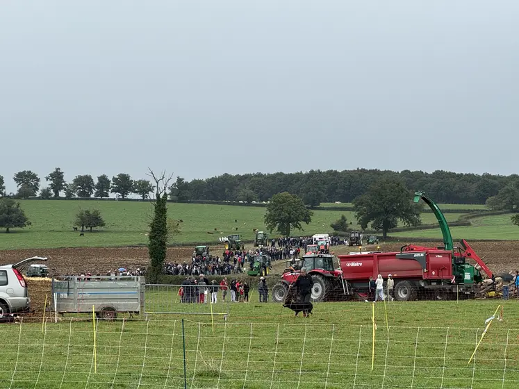 De nombreux visiteurs ont pu assister à la finale du concours départemental.