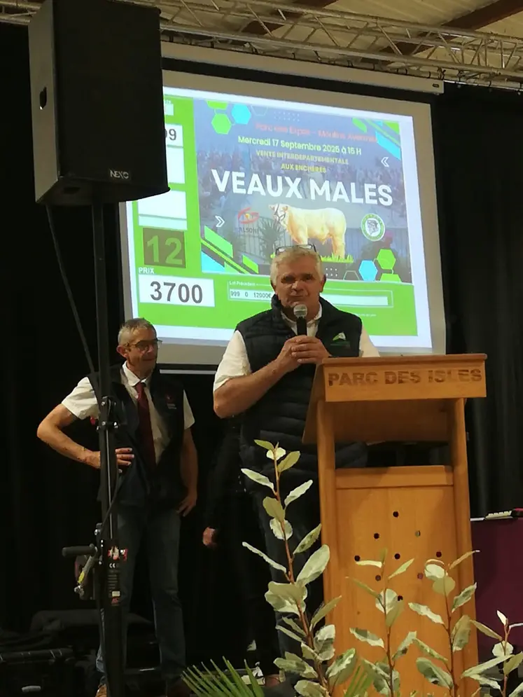 Prise de parole de Christophe Jardoux, Président de la Chambre d’agriculture de l’Allier