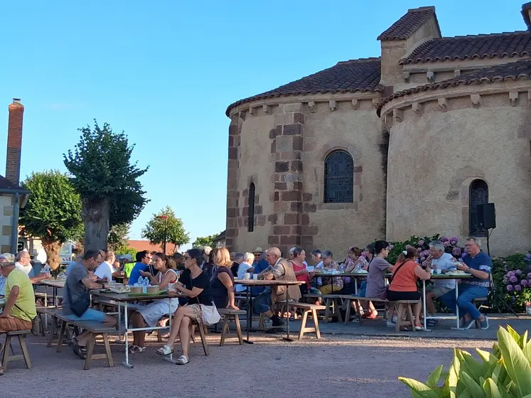 Neuvy, le 11 juillet.
