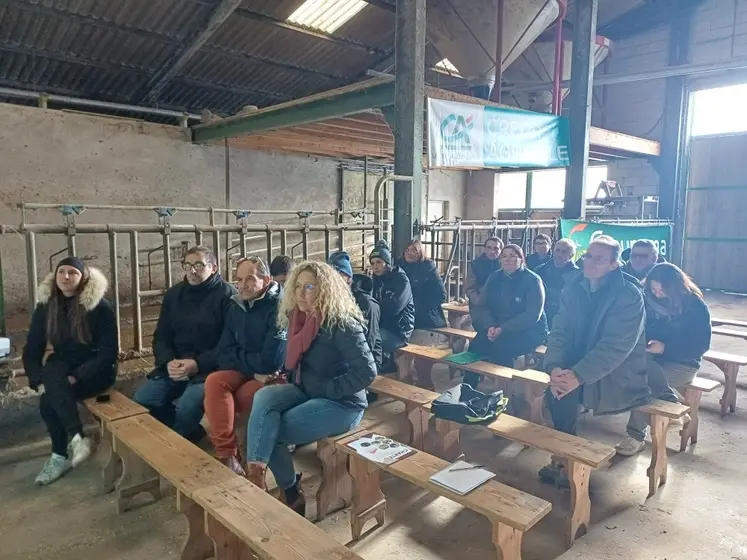 Les partenaires de l'installation étaient au rendez-vous.