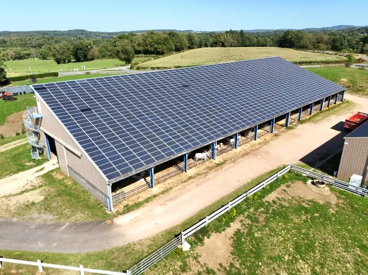 Bâtiment repowering avant réalisation des travaux 