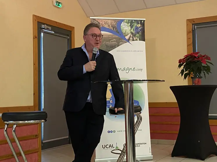 Pierre Desgoutte, président de Val'Limagne.coop.